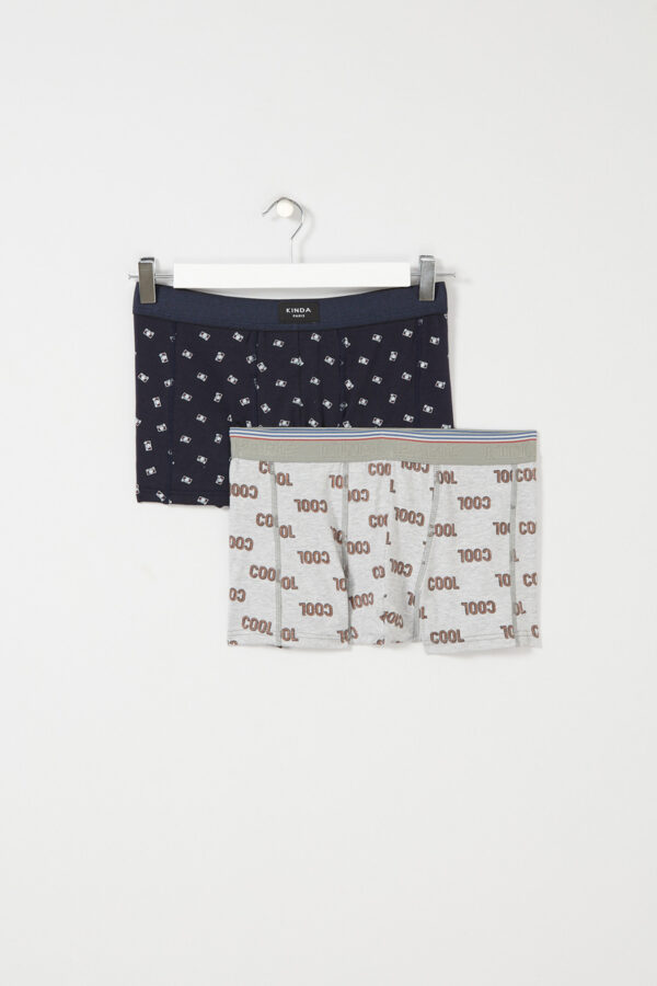 LOT 2 Boxers motifs