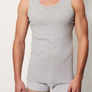 Lot de 3 débardeurs homme gris épais