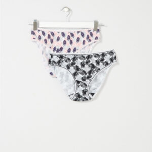 Lot de 2 culottes coton différents coloris