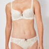Ensemble soutien gorge culotte  Ivoire