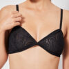 Soutien-Gorge Triangle Dentelle Noir